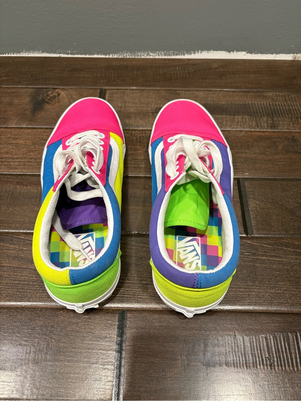 Vans Multi Colored Shoes - Picture 9 of 13